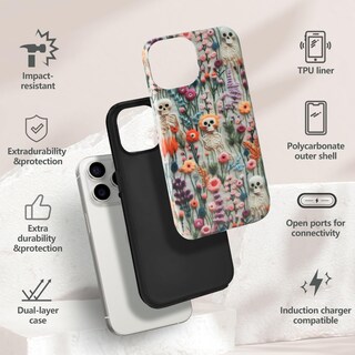 Foto 6 | Foto 6 | Funda De Teléfono Mainrenka Iphone 16 Pro Max Kawaii Skeleton - Venta Internacional.