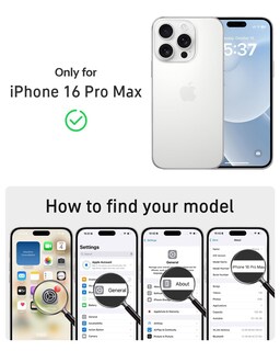 Foto 2 | Foto 2 | Funda De Teléfono Fewgey Skull Para Iphone 16 Pro Max Con Magsafe - Venta Internacional.