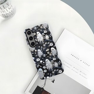 Foto 6 | Foto 6 | Funda De Teléfono Con Diseño De Fantasma De Halloween Para Samsung Galaxy S24 Fe - Venta Internacional.