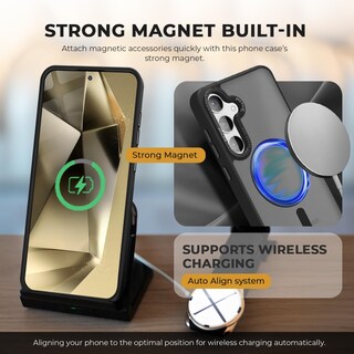 Foto 2 | Foto 2 | Funda De Teléfono Motive Compatible Con Samsung Galaxy S24 Plus Negra - Venta Internacional.