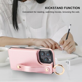 Foto 6 | Foto 6 | Funda Tipo Cartera Folosu Para Iphone 16 Pro Max 6.9 En Oro Rosa - Venta Internacional.