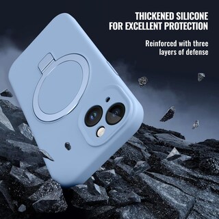 Foto 6 | Foto 6 | Funda De Teléfono Vanxiliiy Compatible Con Iphone 15 Con Soporte - Venta Internacional.