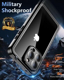 Foto 3 | Foto 3 | Funda Impermeable Oneagle Con Protector De Pantalla Para Iphone 16 Pro Max 6.9 - Venta Internacional.