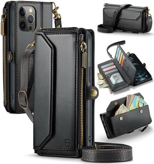 Foto 1 | Foto 1 | Funda Tipo Cartera Tipo Bandolera Compatible Con Iphone 12 Pro Max - Venta Internacional.
