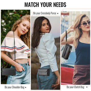 Foto 7 | Foto 7 | Funda Tipo Cartera Tipo Bandolera Compatible Con Iphone 12 Pro Max - Venta Internacional.