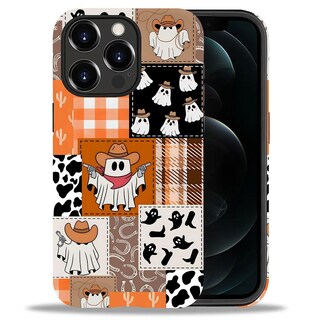 Foto 3 | Foto 3 | Funda De Teléfono Compatible Con Iphone 12 Pro Ghost Cowboy Patchwork - Venta Internacional.