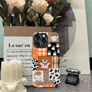 Foto 4 | Foto 4 | Funda De Teléfono Compatible Con Iphone 12 Pro Ghost Cowboy Patchwork - Venta Internacional.