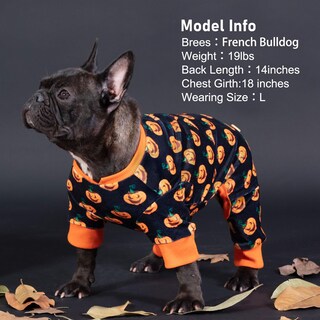 Foto 6 | Foto 6 | Pijama Para Perro Kyeese Xxxl Con Forma De Calabaza Ajuste Suave De Terciopelo - Venta Internacional.