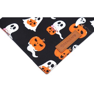 Foto 4 | Foto 4 | Pañuelos Para Perros Realeaf Halloween Paquete De 2 Pañuelos Con Forma De Calabaza Naranja - Venta Internacional.