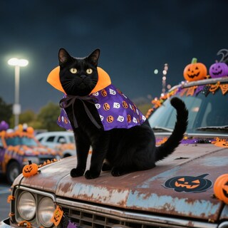 Foto 7 | Foto 7 | Disfraz Petleso Para Halloween Con Forma De Gato Perro Y Conejo Para Mascotas - Venta Internacional.
