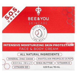 Foto 2 | Foto 2 | Crema Hidratante Intensiva Para Rostro Y Cuerpo Bee & You 15 Ml - Venta Internacional.