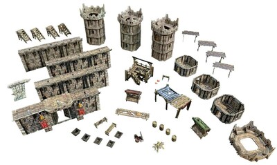 Foto 1 | Foto 1 | Sistemas Modulares De Batalla Con Paisajes Fantásticos: Citadel Diorama - Venta Internacional.