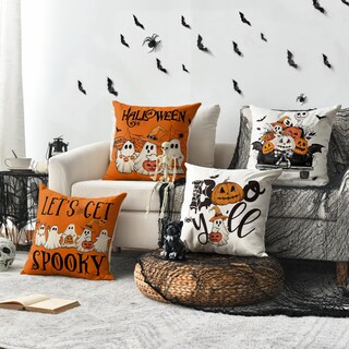 Foto 2 | Foto 2 | Fundas De Cojín Avoin Colorlife Halloween Ghost Boo Y'all - Venta Internacional.