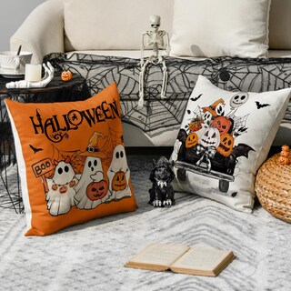 Foto 3 | Foto 3 | Fundas De Cojín Avoin Colorlife Halloween Ghost Boo Y'all - Venta Internacional.