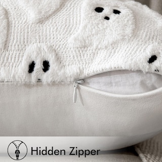 Foto 7 | Foto 7 | Fundas De Almohada Miulee Halloween Ghost Bordadas En 3d De 45 X 45 Cm - Venta Internacional.