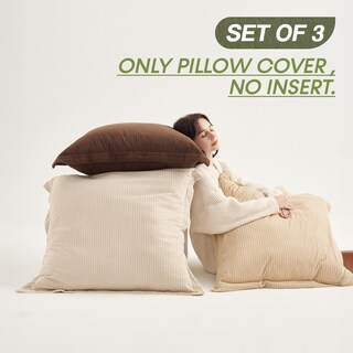 Foto 2 | Foto 2 | Juego De Fundas De Almohada Coco Top Corduroy De 70 X 70 Cm (juego De 3) - Venta Internacional.