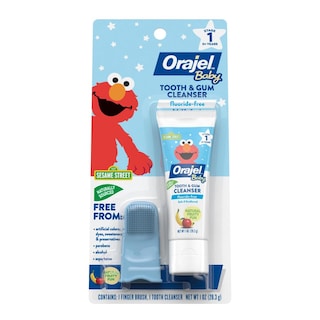 Foto 1 | Foto 1 | Limpiador De Dientes Y Encías Orajel Baby Elmo Con Cepillo Para Dedos 30 Ml - Venta Internacional.