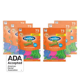 Foto 1 | Foto 1 | Floss Picks Dentek Kids Fun 75 Unidades Sabor A Frutas Silvestres Paquete De 6 - Venta Internacional.