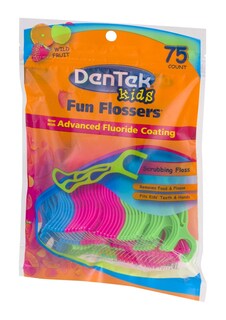 Foto 3 | Foto 3 | Floss Picks Dentek Kids Fun 75 Unidades Sabor A Frutas Silvestres Paquete De 6 - Venta Internacional.