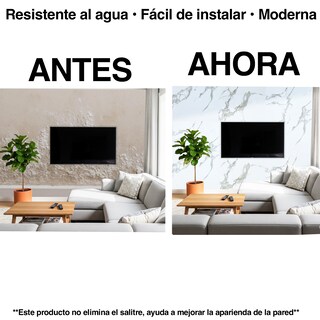 Foto 5 | Foto 5 | Panel Decorativo Tipo Marmol Pvc Homely Elegance Petra Marfil