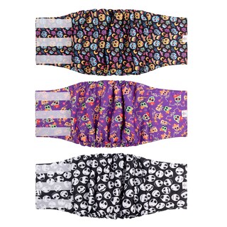 Foto 1 | Foto 1 | Pañales Para Perros Cutebone Bandas Para El Ombligo De Halloween Para Perros Machos - Venta Internacional.