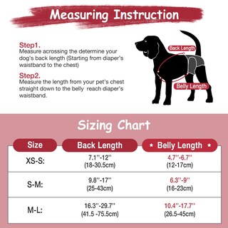 Foto 3 | Foto 3 | Dog Suspenders Pet Soft Pañales Keeper Para Perra Hembra - Venta Internacional.