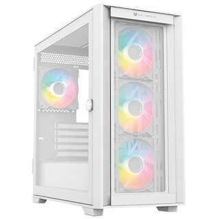Foto 1 | Foto 1 | Gabinete Gamer Balam Rush Carbono 8000 M-atx 4 Fan Argb Usb-c Paneles Removibles Blanco Br-938785