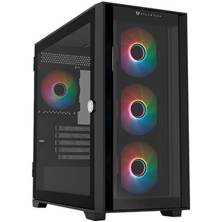Foto 1 | Foto 1 | Gabinete Gamer Balam Rush Carbono 8000 M-atx 4 Fan Argb Usb-c Paneles Removibles Negro Br-938778