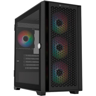Foto 3 | Foto 3 | Gabinete Gamer Balam Rush Carbono 8000 M-atx 4 Fan Argb Usb-c Paneles Removibles Negro Br-938778