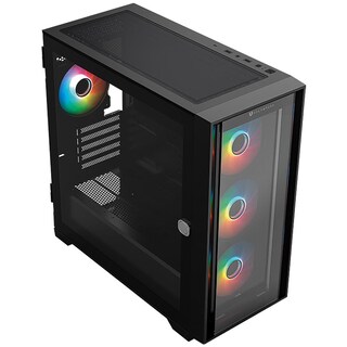 Foto 4 | Foto 4 | Gabinete Gamer Balam Rush Carbono 8000 M-atx 4 Fan Argb Usb-c Paneles Removibles Negro Br-938778