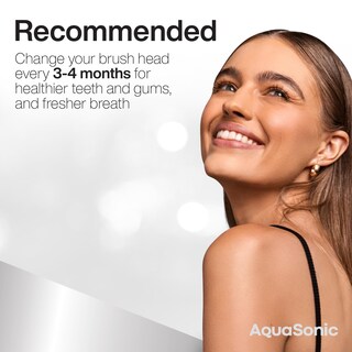 Foto 4 | Foto 4 | Carbón Activado Ultra Blanqueador Aquasonic De Brush Heads Paquete De 2 Unidades - Venta Internacional.