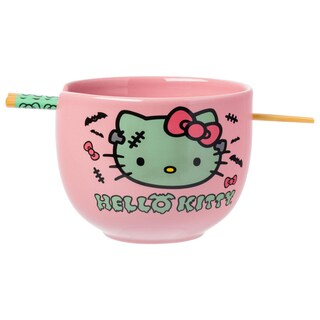 Foto 1 | Foto 1 | Cuenco De Cerámica Para Ramen Silver Buffalo Sanrio Hello Kitty 600 Ml - Venta Internacional.