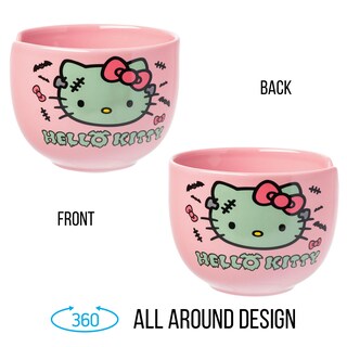 Foto 2 | Foto 2 | Cuenco De Cerámica Para Ramen Silver Buffalo Sanrio Hello Kitty 600 Ml - Venta Internacional.