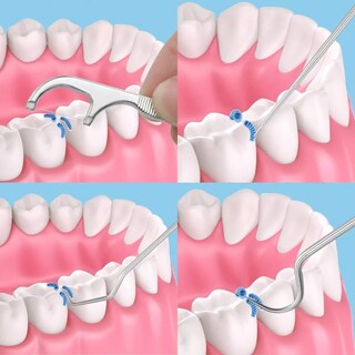 Foto 8 | Foto 8 | Set 8 Herramientas Para Cuidado Dental Limpieza Con Estuche