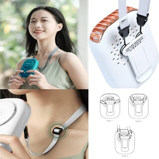 Foto 7 | Foto 7 | Ventilador De Mano Aocoolfan Ventilador De Cuello Portátil Recargable Por Usb - Venta Internacional.