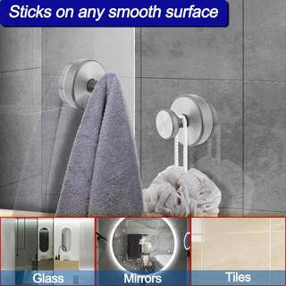 Foto 4 | Foto 4 | Ganchos Con Ventosa Bntuk Para Ducha Baño Y Ventana Paquete De 4 - Venta Internacional.