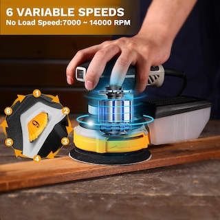 Foto 5 | Foto 5 | Lijadora Orbital Dekopro 5 Lijadora Orbital Aleatoria 2 5 A 14.000 Rpm - Venta Internacional.
