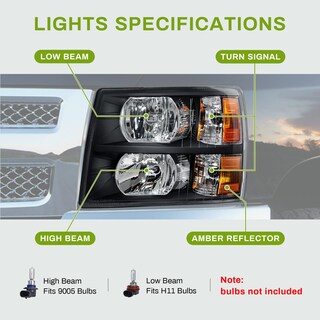 Foto 2 | Foto 2 | Conjunto De Faros Autosaver88 Compatible Con Chevy Silverado - Venta Internacional.