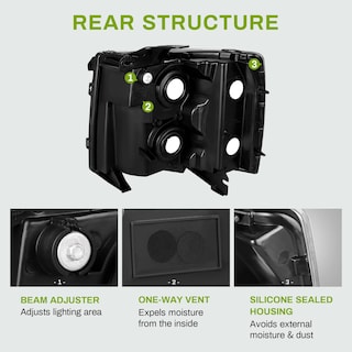 Foto 3 | Foto 3 | Conjunto De Faros Autosaver88 Compatible Con Chevy Silverado - Venta Internacional.