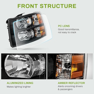 Foto 4 | Foto 4 | Conjunto De Faros Autosaver88 Compatible Con Chevy Silverado - Venta Internacional.