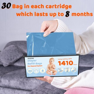 Foto 4 | Foto 4 | Bolsas De Recambio Para Pañales Compatibles Con Aykeme Genie Easy Roll - Venta Internacional.