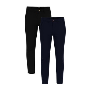 Foto 1 | Foto 1 | Paquete De 2 Pantalones Holstone Slim Fit Chino De Gabardina Para Hombre
