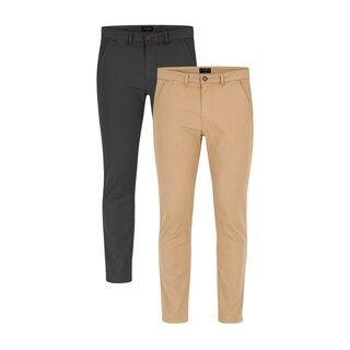 Foto 1 | Foto 1 | Paquete De 2 Pantalones Holstone Slim Fit Chino De Gabardina Para Hombre