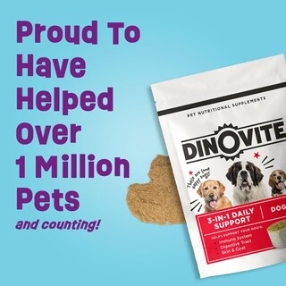 Foto 6 | Foto 6 | Probióticos Para Perros Dinovite Para Perros Medianos De 8 A 20 Kg Suministro Para 90 Días - Venta Internacional.