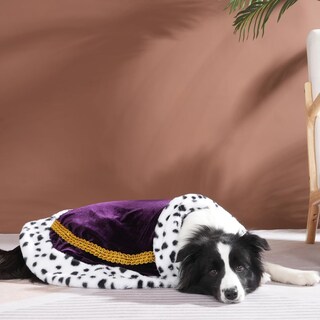 Foto 3 | Foto 3 | Disfraz De Gato Y Perro Para Mascotas Lovelyshop Lux Color Morado Talla L - Venta Internacional.