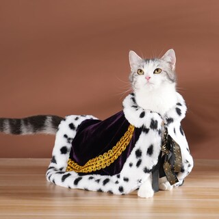 Foto 3 | Foto 3 | Disfraz Para Mascotas Lovelyshop Lux Fur Color Morado Para Gatos Y Perros - Venta Internacional.