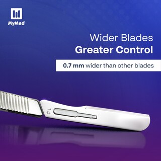 Foto 4 | Foto 4 | Paquete De Maquinillas De Afeitar Dermaplaning Mymed De 100 Cuchillas 14r Para Mujer - Venta Internacional.