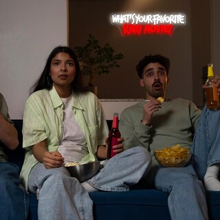 Foto 6 | Foto 6 | Letrero Decorativo Symone Scary Movie Neon Light Usb 40 X 13 Cm - Venta Internacional.