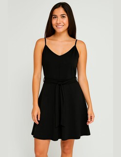 Foto 5 | Foto 5 | Vestido Linterz Tokyo Negro Corto Casual de Moda para Dama