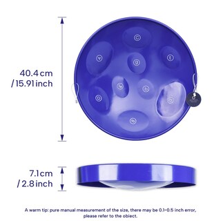 Foto 4 | Foto 4 | Tambor De Acero Suttaya Steelpan Con Soporte Plegable De 15 Pulgadas - Venta Internacional.